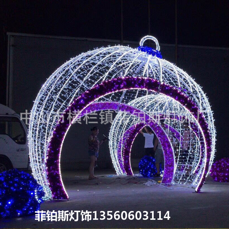 商场圣诞装饰大球