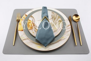 轻奢西餐餐盘 敬娇灰豆系列