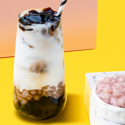 颗粒感槟榔芋圆