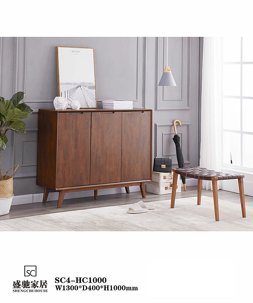 SC4-BC1000 Scandinavian Modern Minimalist Storage Cabinet