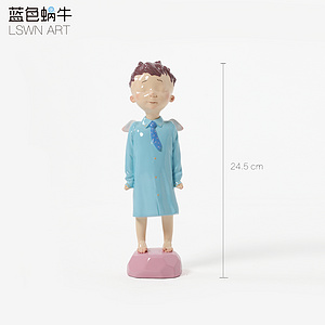 迷你《体面的心》 家居摆件工艺品（玻璃钢）