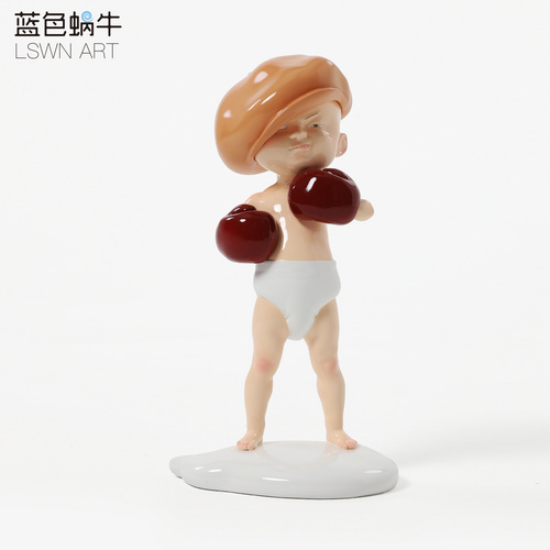 迷你《你挡住了我的勇气》 家居摆件工艺品（玻璃钢）