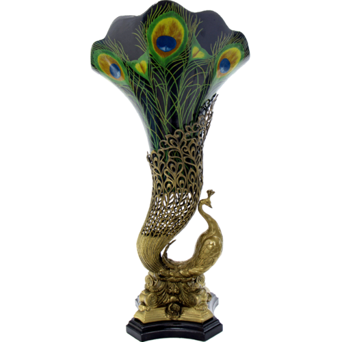 HX0330 孔雀开屏花插