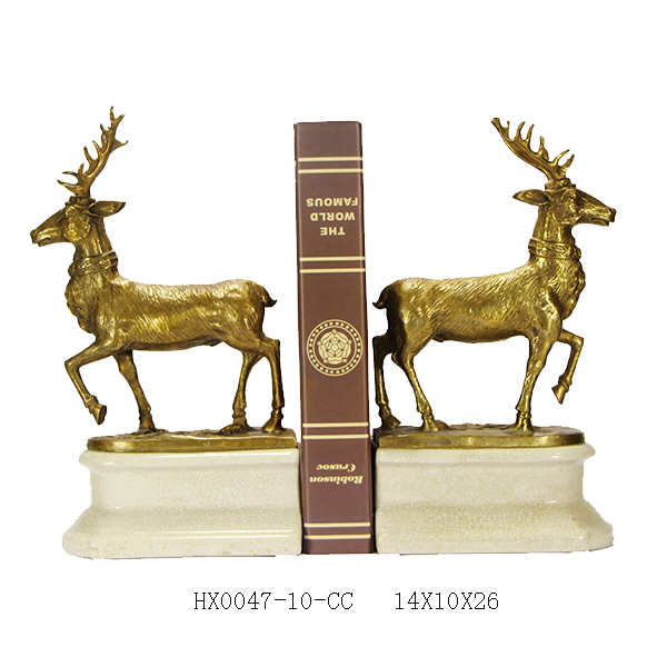 HX0047-10-CC 麋鹿书立