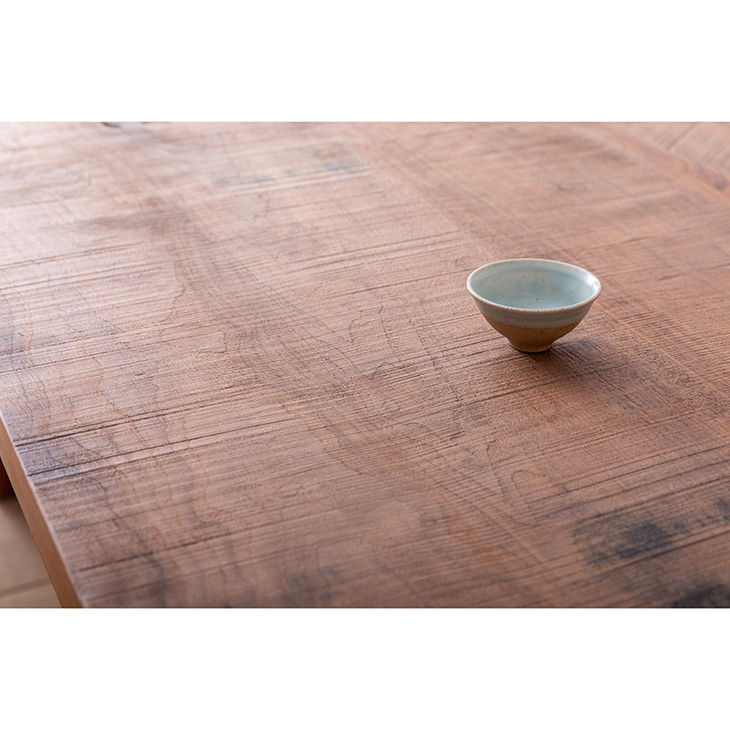 「立方木作」美国黑胡桃|锯路纹理大班台主管老板桌|全榫卯实木桌