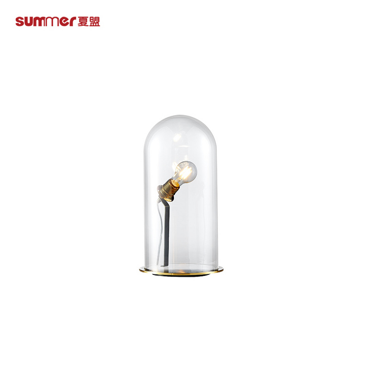 SUMMER 1155T 夏盟时尚艺术玻璃灯具现代简约装饰客厅卧室台灯床头灯书房办公台灯饰