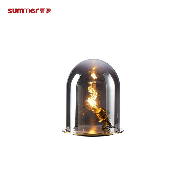 SUMMER 1155T 夏盟时尚艺术玻璃灯具现代简约装饰客厅卧室台灯床头灯书房办公台灯饰