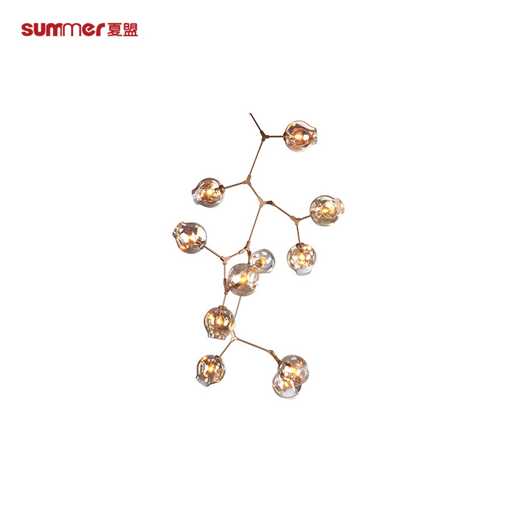 SUMMER 1212S 夏盟分子灯后现代复式楼大吊灯工业风