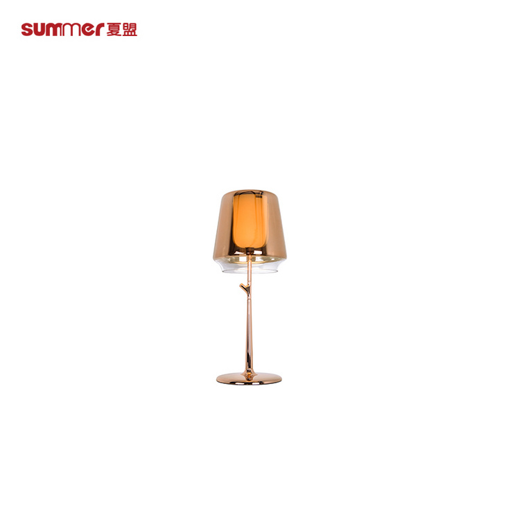 SUMMER 2309T 夏盟时尚艺术玻璃灯具现代简约装饰客厅卧室台灯