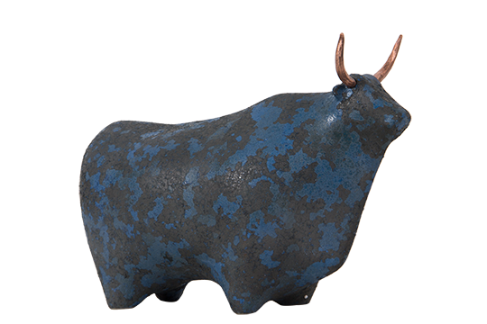 Cattle ceramic handicraft