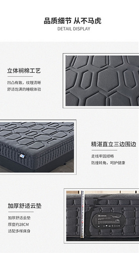 彈簧床墊 | mattress |  蕾雅KY-1901