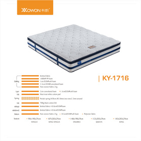 弹簧床垫 | mattress | KY-1716