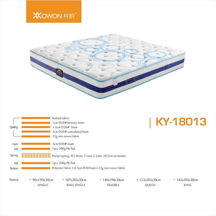 弹簧床垫 | mattress | KY-18013