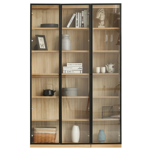 Prague metal frame bookcase
