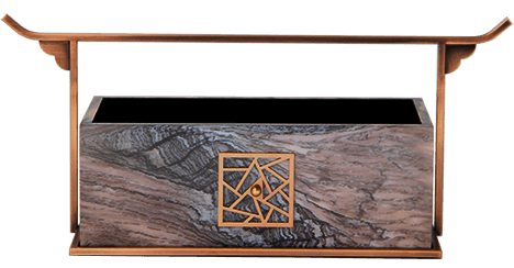 Chinese hardware wooden box