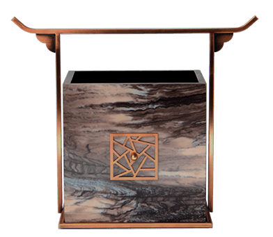 Chinese hardware wooden box