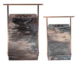 Chinese hardware wooden box