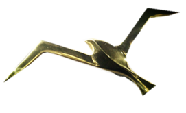 Brass Bird Ornament