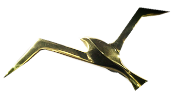 Brass Bird Ornament