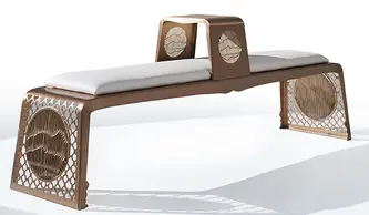 New Chinese style mountain shade couch