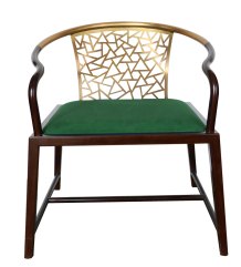 New Chinese style porcupine red sandalwood single chair