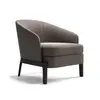 Factory direct sales Tengye modern minimalist single sofa chair hotel living room fabric leisure chair reception negotiation chair
