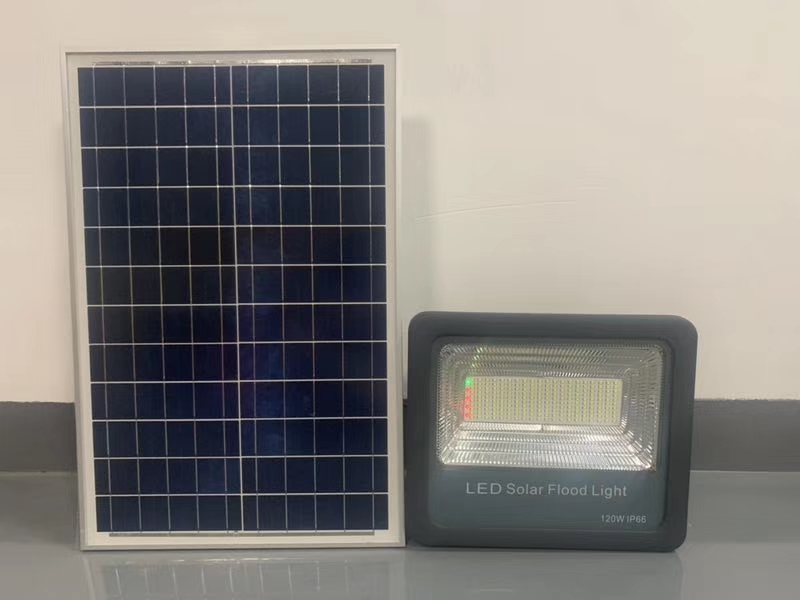 搏进太阳能户外家用庭院灯防水照明投光灯