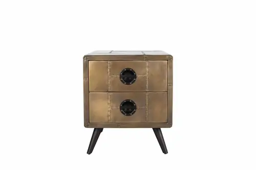 RT200 vintage gold chest of drawers