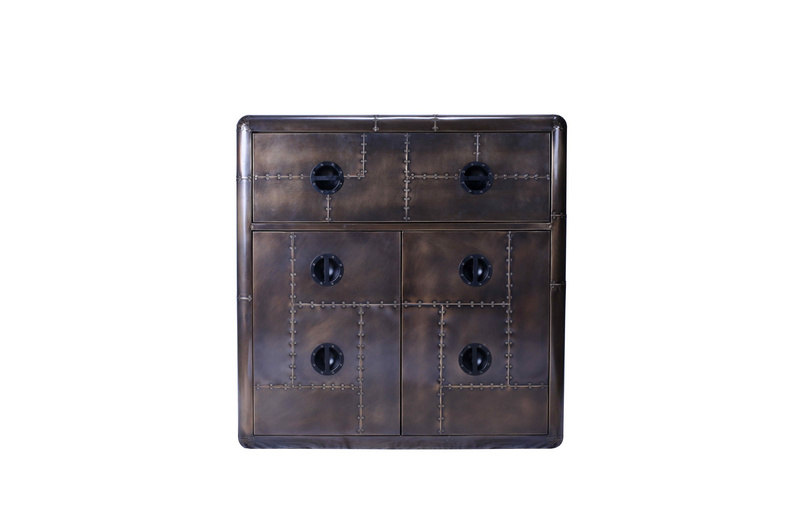 RT229, vintage industrial style, chests of drawers