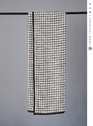 COCO毛混纺毯（黑白色）130x250cm