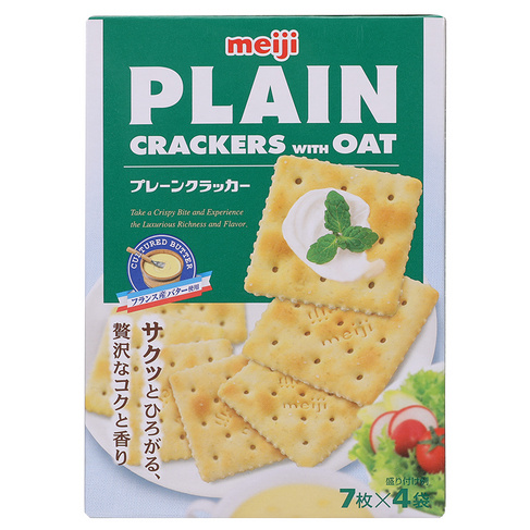 明治燕麦薄脆系列104克