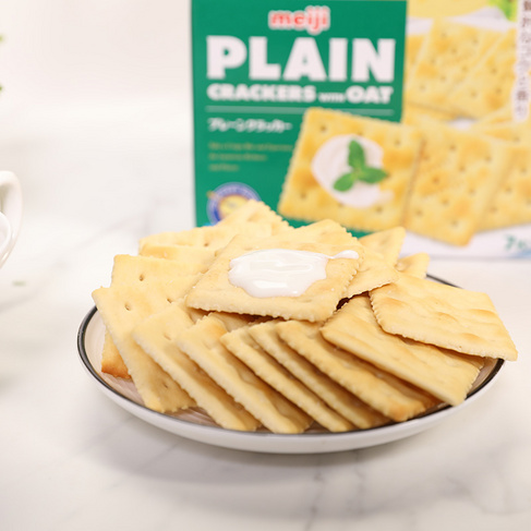 明治燕麦薄脆系列104克