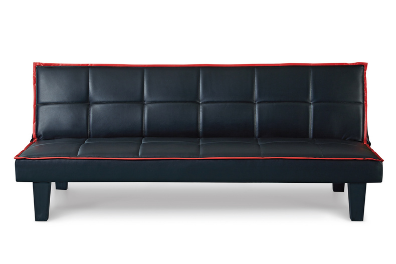 SOFA BED 3 SEATS clicl clack BLACK