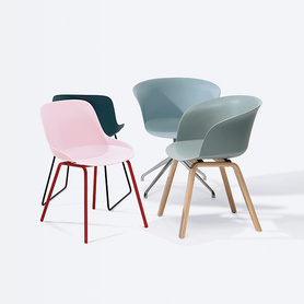 北欧风格餐椅创意简约现代扶手咖啡设计师椅客厅彩色椅子设计师椅