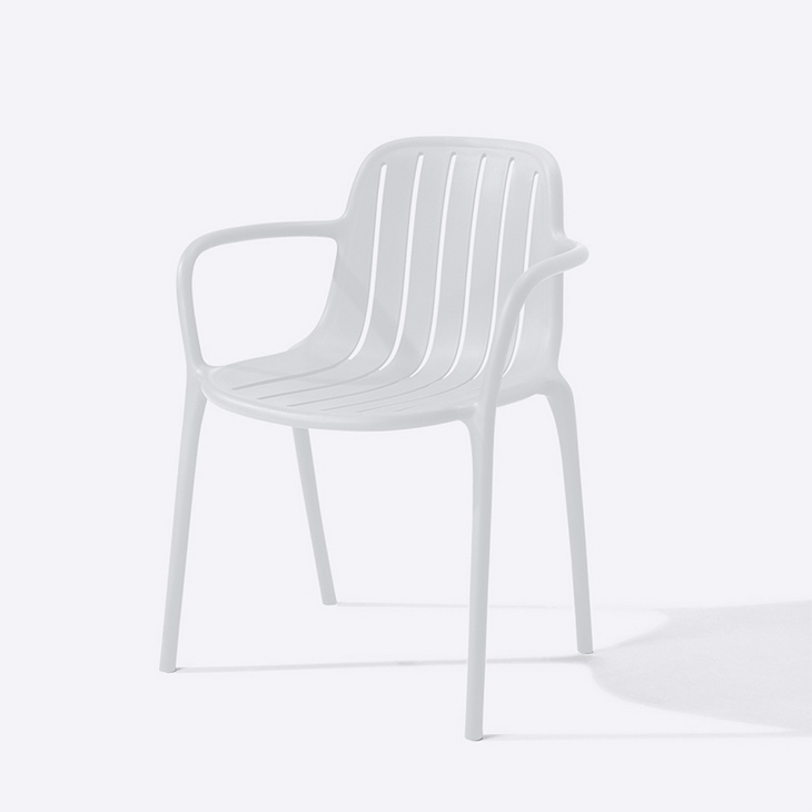 乐时餐厅餐椅创意简约现代设计师彩色椅子阳台户外休闲椅子带扶手
