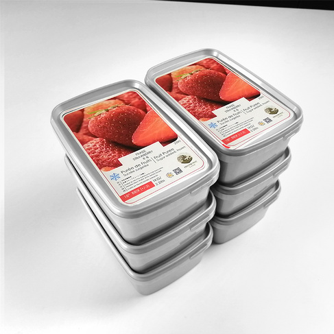 自由果园速冻草莓果酱（果茸)