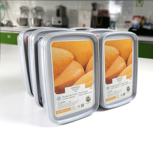 自由果园速冻芒果果酱（果茸)