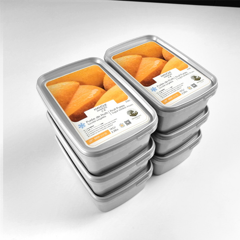 自由果园速冻芒果果酱（果茸)