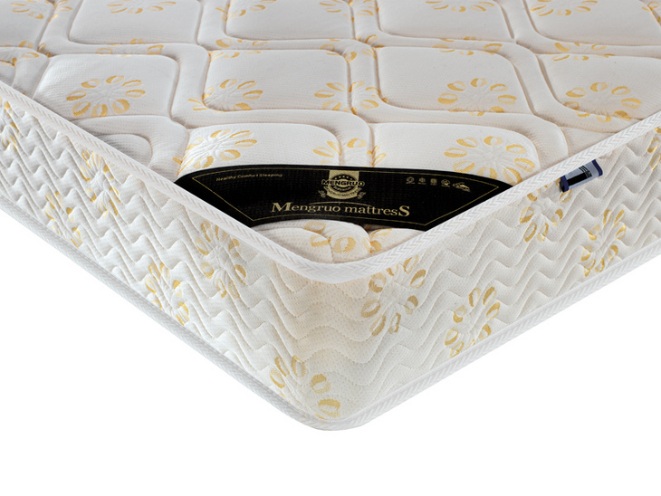 低价供应席梦思双人弹簧床垫 出口压缩卷包弹簧床垫纸箱包装1.8米