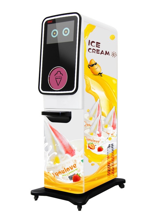 智能全自动无人售卖冰淇淋机
