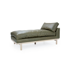 Cantor Leather Chaise