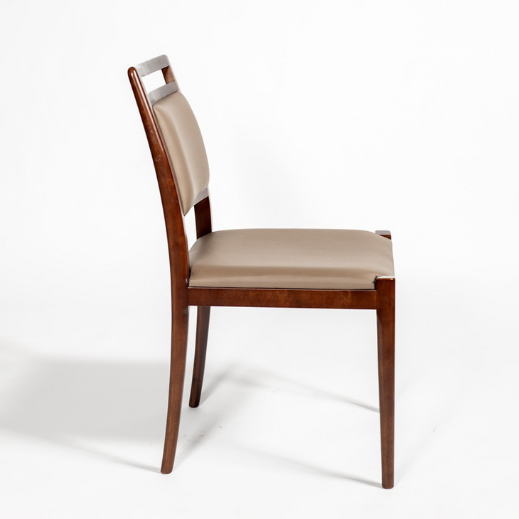 实木餐椅北欧靠背椅家用化妆椅现代简约书房椅子HF17166