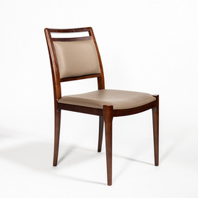 实木餐椅北欧靠背椅家用化妆椅现代简约书房椅子HF17166