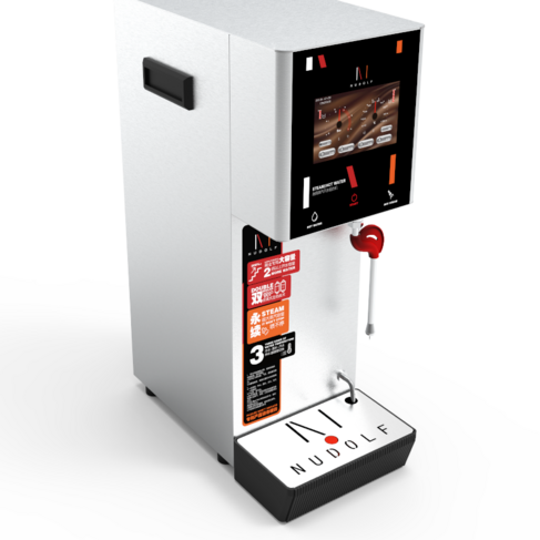 诺道夫智能蒸汽开水机 NDF-ZQ650A 液晶可视化大屏操作一机多用