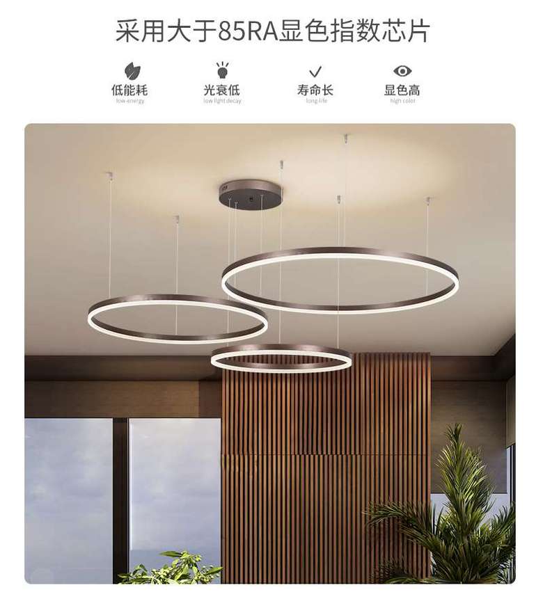 客厅吊灯现代简约大气高档餐厅大厅灯