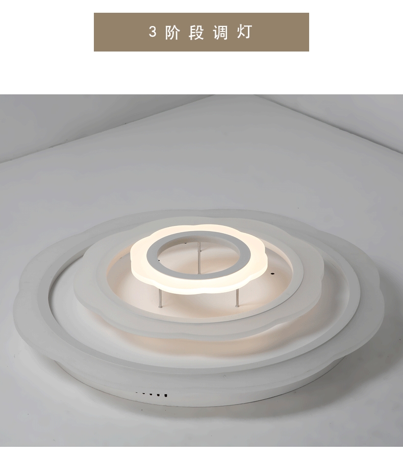 现代简约亚克力客厅餐厅厨房书房梅花型LED家居照明吸顶灯