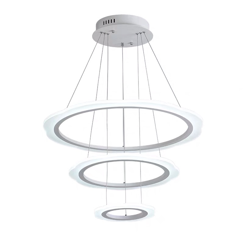 客厅灯现代简约LED个性大气卧室梅花边餐厅灯具