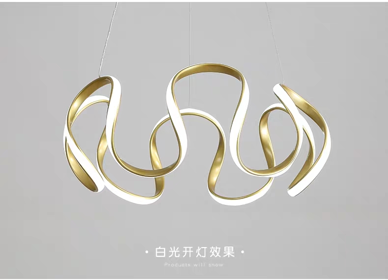 北欧极简餐厅吊灯创意个性饭厅轻奢简约灯具