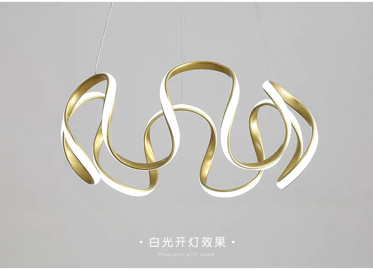 北欧极简餐厅吊灯创意个性饭厅轻奢简约灯具