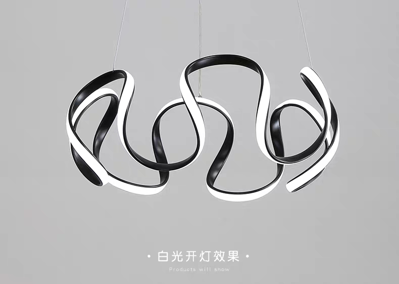 北欧极简餐厅吊灯创意个性饭厅轻奢简约灯具